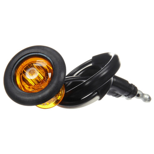 Truck-Lite 33075Y Amber LED 33 Series M/C Combo Grommet Mount. Kit