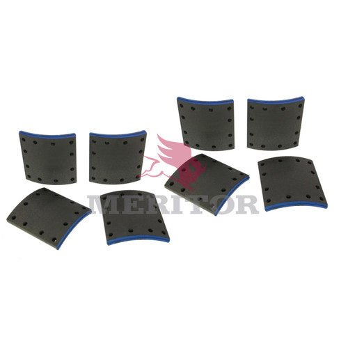Meritor F5574505A Brake Block Lining Axle Set