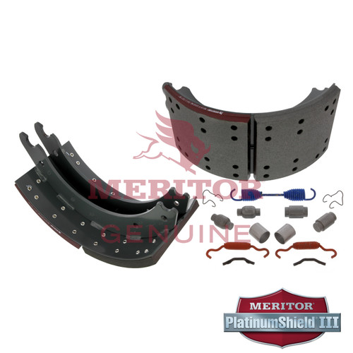 Meritor KSMA2124707QP 4707Q Plus Brake Shoe Kit New 21K Major Overhaul