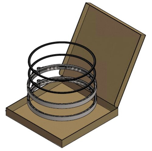 Dinex 35836 Clamp And Gasket Kit For Cummins