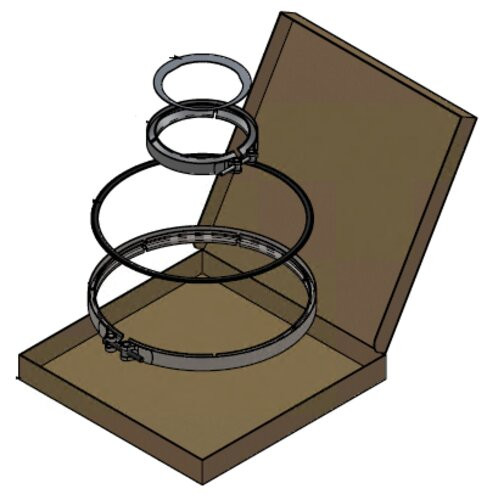 Dinex 35839 Clamp & Gasket Kit For Cummins