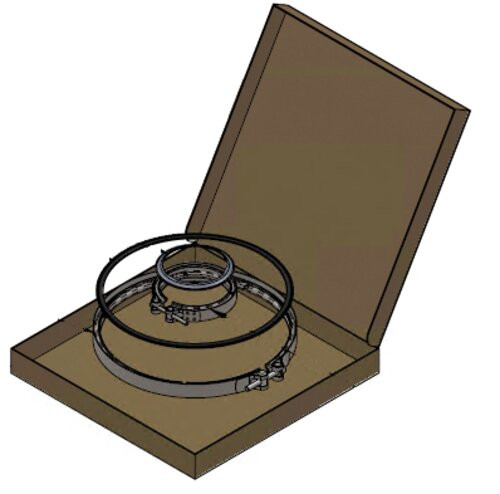 Dinex 35845 Clamp & Gasket Kit For Cummins