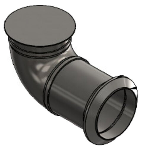 Dinex 5EE061 Exhaust Pipe For International