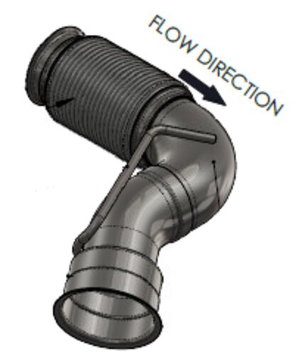 Dinex 6IA039 Exhaust Bellow For International