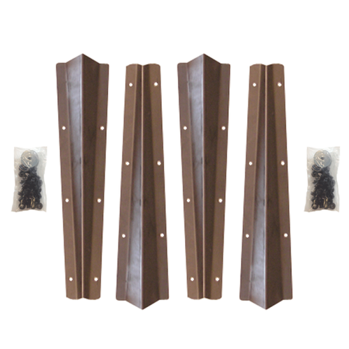 Minimizer 10001341 - M100 Single Axle Weld-On Fender Bracket Kit