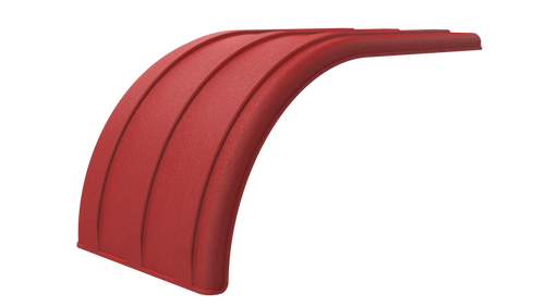 Minimizer 10001996 - Red Contoured Fender For MIN Series