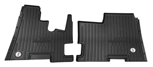 Minimizer 10002475 - Manual Bench Seat Floor Mat Set For Kenworth T600/T800/W900 2002-2006