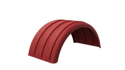 Minimizer 10001774 - Premium Red Dual Fender For 19.5" Tires