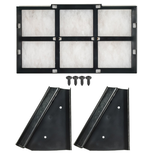 18-0629 MEI Truck Air Pre Filter, Freightliner Cascadia Cabin Air Filter, Plastic Frame
