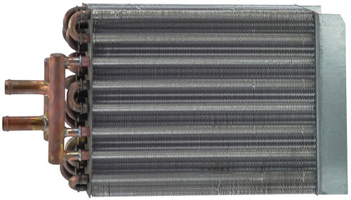 10-1412 MEI Truck Air Heater Core For Peterbilt, 8" Height, 5/8" Inlet/Outlet