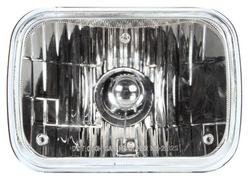 27009 Truck-Lite 5"x7" Rectangular Halogen Headlight, Glass Lens, Die-Cast Aluminum, 12V