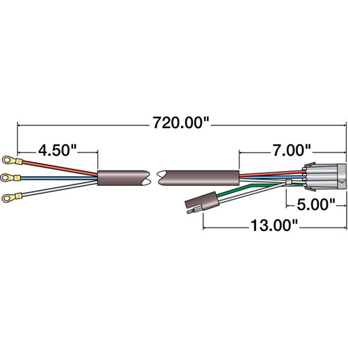 Truck-Lite 52100 720  ABS Power Harness
