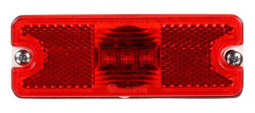 18050R3 Truck-Lite 18 Series LED Red Rectangular 3 Diode Marker Clearance Light Kit