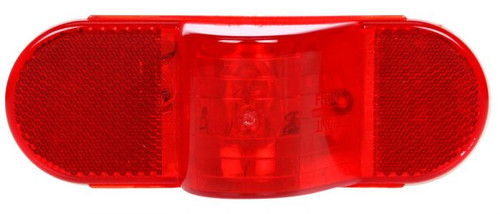 60023R3 Truck-Lite 60 Series Incandescent Red Reflectorized Stop/Turn/Tail Light Kit With Black Grommet Mount, Packard Connector, and Heavy Duty Bulb for Long Life Vehicles (LLV)