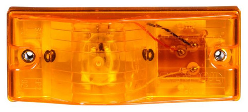 22006Y3 Truck-Lite 22 Series Incandescent Yellow Rectangular Side Turn Signal Light, 1 Bulb, 12V