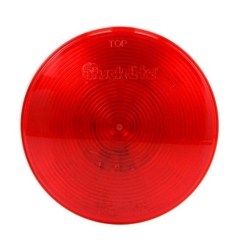 40009R3 Truck-Lite 40 Series Incandescent Red Round Stop Turn Tail Light with Black Grommet, PL-3, Stripped End Ring Terminal, 24V Kit, Bulk