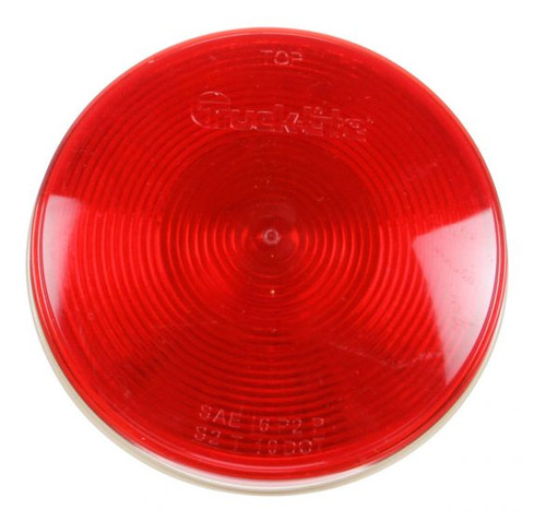 40282R3 Truck-Lite Economy Incandescent Red Round Stop Turn Tail Light, One Bulb, PL-3, 12V