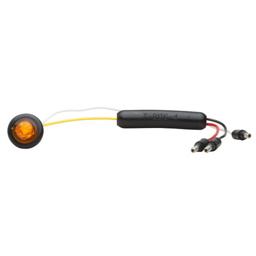 49363 Grote Amber Mini MicroNova LED Clearance Marker Light with Grommet