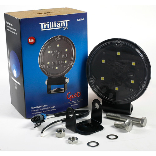 63871-5 Grote Forward Lighting Trilliant PAR 36 LED Flood Light, 10-30 Volt