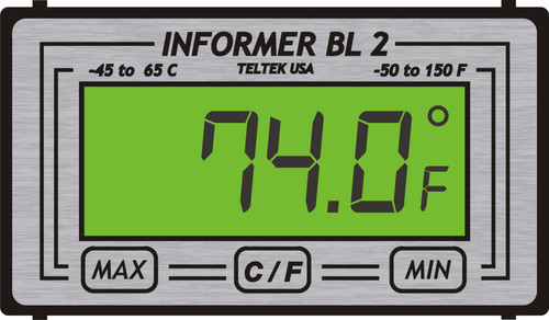 Teltek Informer BL2 Temperature Gauge