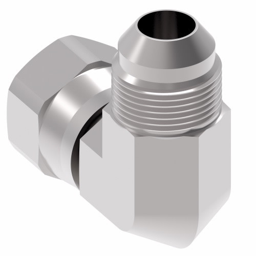 Aeroquip Adapter Elbow 90 degree Carbon Steel | 2071-8-6S