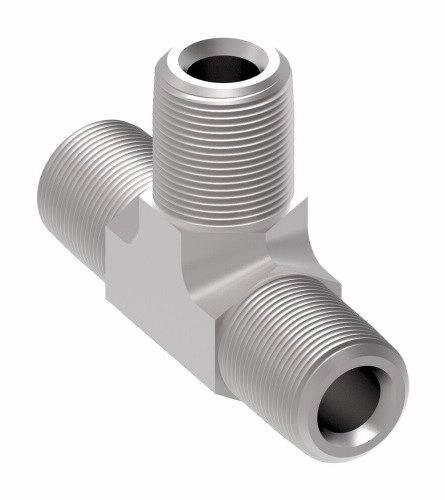Aeroquip Adapter Tee Carbon Steel | 2257-12-12S