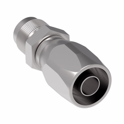 Aeroquip End Assembly Reusable R2AT Straight Male 37 Degree Carbon Steel | 42504N-504