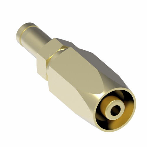 Aeroquip Hose Fitting Brass Reusable Straight | 90404-04JK00-0