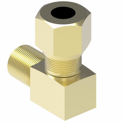 Aeroquip Self Align Elbow Assembly 90 Degree Brass | 691X2