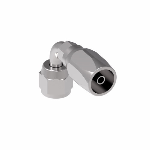 Aeroquip Hose Fitting 100R5 Reusable 90 Degree Female 37/45 Universal Swivel | 190296-4S