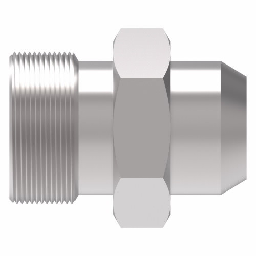 Aeroquip Walpro Weldable Connector Straight 42L Light Duty Phosphate Carbon Steel | WAL037984