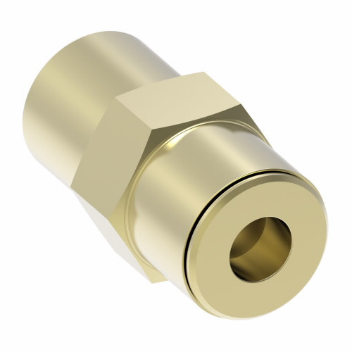 Aeroquip QCAB Adapter Brass Female 1/2T x 1/2 FP | 1866X8X8