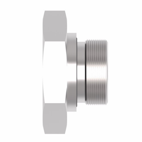 Aeroquip Walpro Reducer Fitting Straight G 1 x G 1/2 BSPP Guardian Seal Carbon Steel | WAL606607
