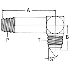 202414-4-4S ADAPTER SAE 37
