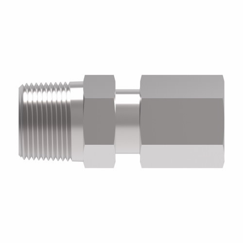 Aeroquip Walpro Male Stud Connector Straight 12L Light Duty x NPT 3/8 Guardian Seal Carbon Steel | WAL373032