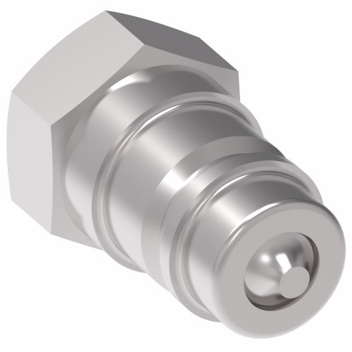 Aeroquip Arc-Latch Coupling Male Half Straight NPTF 3/8 for Hydraulics | FD35-1002-06-06
