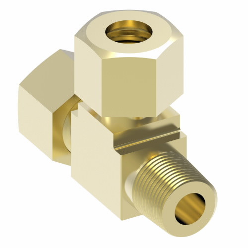 Aeroquip Tee Assembly Air Brake Brass | 1371X6