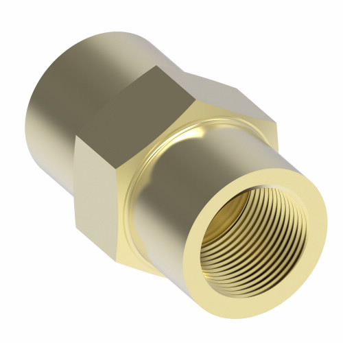 Aeroquip Pipe Coupling Adapter Brass Straight | 3300X8