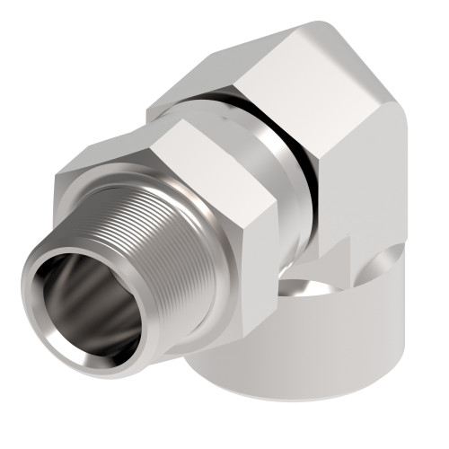 Aeroquip Adapter Elbow 90 Degree Carbon Steel | 2252-12-12S