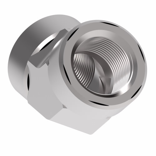 Aeroquip Adapter Elbow 45 degree Carbon Steel | 2086-4-4S
