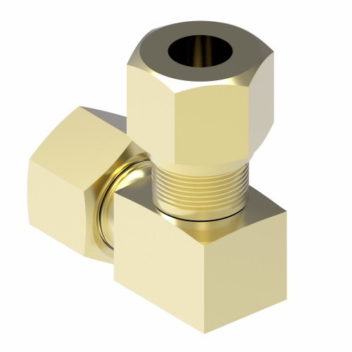 Aeroquip Compression Elbow Assembly 90 Degree Brass | 65X6