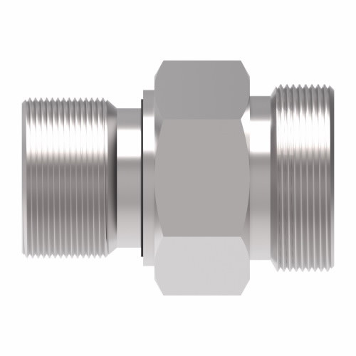 Aeroquip Walpro Male Stud Connector Straight 38S Heavy Duty x BSPP Guardian Seal Carbon Steel | WAL037635