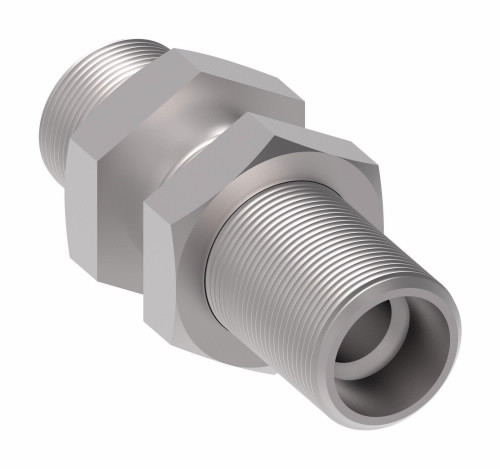 Aeroquip Walpro Bulkhead Tube Connector Straight 30S Heavy Duty Guardian Seal Carbon Steel | WAL063771