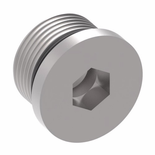 Aeroquip Adapter Plug SAE ORB Component Carbon Steel | FF2138-02S