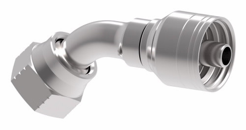Aeroquip Fitting Reusable SAE 45 Female 45 Degree Swivel 90 Degree | FC9171-1212S