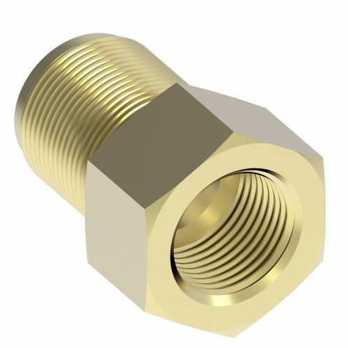 Aeroquip Adapter Brass Brake Inverted Straight | 7974