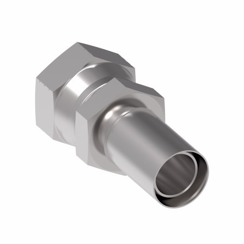 Aeroquip Fitting Perm Teflon Conv-O-Crimp Straight -24 Female NPTF | 24-624-A