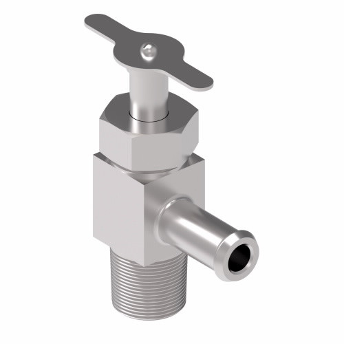 Aeroquip Shutoff Valve 90 Degree Brass | 211280A