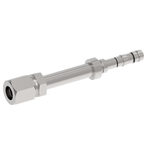 Aeroquip Hose Nipple Assembly EJ Series Reusable Straight Male SAE Flareless -12 Carbon Steel Dura-Kote | EJ3809-06-0810S