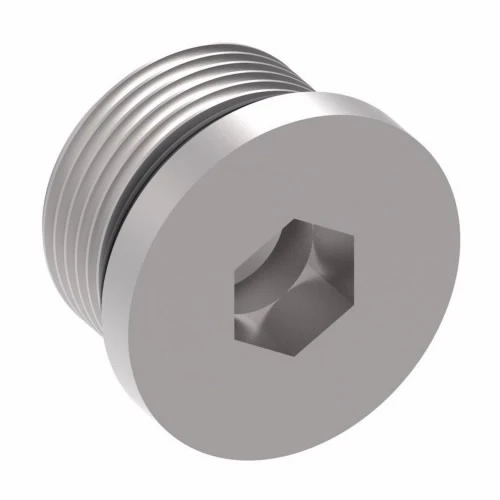 Aeroquip Adapter Plug SAE ORB Component Carbon Steel | FF2138-03S